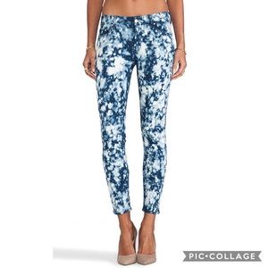 Mother the looker ankle hot spot skinny jeans